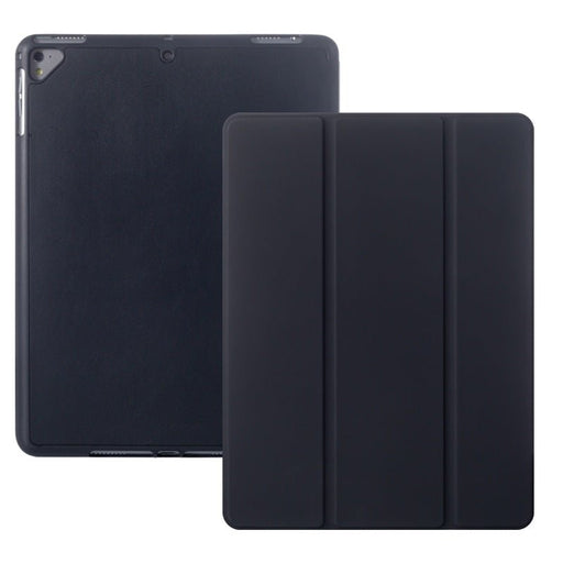 iPad 4 hoes - iPad 3 hoesje - Zwart - iPad 4 case met Pencil Vakje - Smart Folio Cover voor de Apple iPad 9.7 2/3/4 (2012,2013,2014) - Tablet Hoezen - CoverMore
