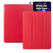 iPad Air 2020 Hoes - iPad Air 4 Cover met Apple Pencil Vakje - Rood Hoesje iPad Air 10.9 inch (4e generatie) Smart Folio Case - Tablet Hoezen - CoverMore