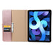 iPad Air 2020 Hoes - Vegan Leer - Premium Hoesje Case Cover voor de Apple iPad Air 4e Generatie 10.9 2020 - Roze Goud - Tablet Hoezen - Phreeze