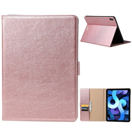 iPad Air 2020 Hoes - Vegan Leer - Premium Hoesje Case Cover voor de Apple iPad Air 4e Generatie 10.9 2020 - Roze Goud - Tablet Hoezen - Phreeze