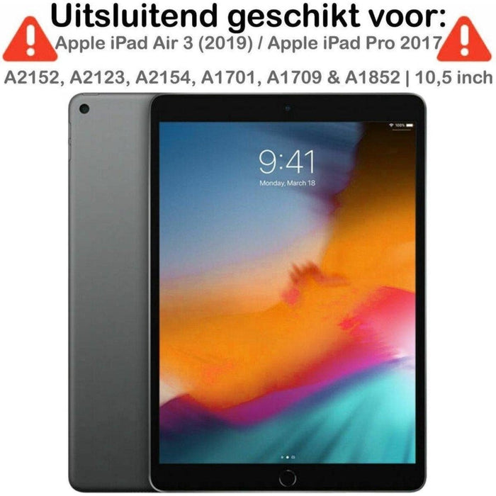 iPad Air 3 (10.5 inch) Hoesje | Luxe Lederen Hoesje | Geschikt voor Apple iPad Air 3 (10.5 inch) | iPad Air 3 inch hoes | Apple iPad 8 hoes | hoes iPad Air 3 10.5 | hoesje iPad Air 3 10.5 inch - Tablet Hoezen - Phreeze