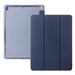 iPad Air 3 (2019) 10.5 Hoes - iPad Air 2019 (3e generatie) Case - Donker Blauw - Clear Back Folio iPad Air Cover met Apple Pencil Opbergvak - Hoesje voor Apple iPad Air 3e Generatie (2019) 10.5 inch - Tablet Hoezen - CoverMore