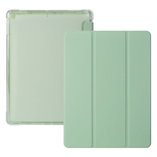 iPad Air 3 (2019) 10.5 Hoes - iPad Air 2019 (3e generatie) Case - Groen - Clear Back Folio iPad Air Cover met Apple Pencil Opbergvak - Hoesje voor Apple iPad Air 3e Generatie (2019) 10.5 inch - Tablet Hoezen - CoverMore