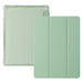 iPad Air 3 (2019) 10.5 Hoes - iPad Air 2019 (3e generatie) Case - Groen - Clear Back Folio iPad Air Cover met Apple Pencil Opbergvak - Hoesje voor Apple iPad Air 3e Generatie (2019) 10.5 inch - Tablet Hoezen - CoverMore