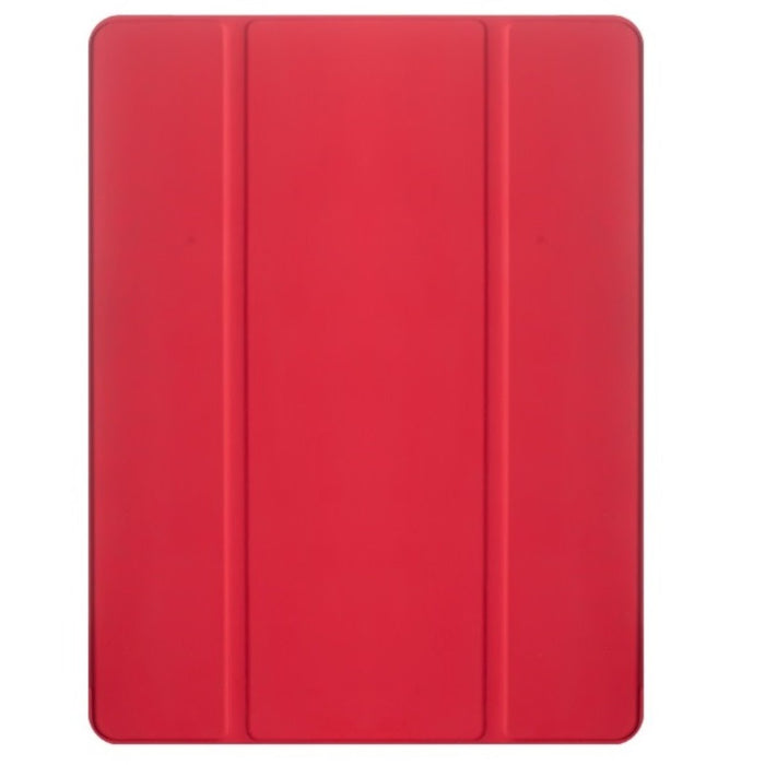 iPad Air 3 (2019) 10.5 Hoes - iPad Air 2019 (3e generatie) Case - Rood - Clear Back Folio iPad Air Cover met Apple Pencil Opbergvak - Hoesje voor Apple iPad Air 3e Generatie (2019) 10.5 inch - Tablet Hoezen - CoverMore