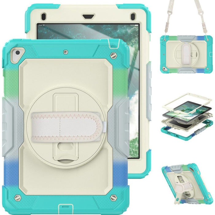 iPad Hoes 2017 / 2018 / Air / Air 2 - Ingebouwde Screenprotector - Apple Pencil Opbergvak - Handvat - Schouderriem - Kinderhoes - iPad Case - Jongens - Schokbestendige iPad Hoesje - Geschikt voor iPad 2017/2018 en iPad Air 1/2 - Tablet Hoezen - Phreeze