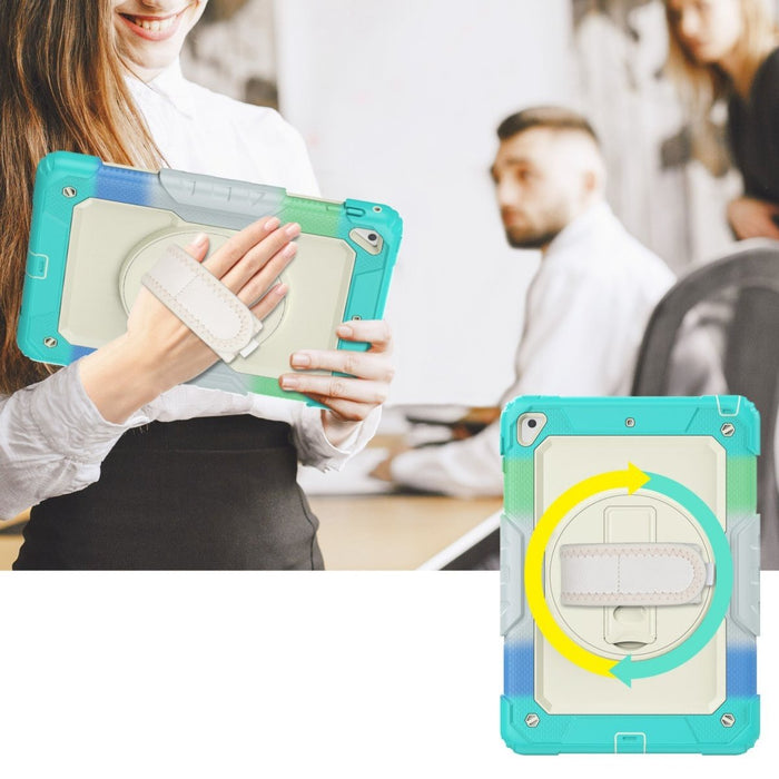 iPad Hoes 2017 / 2018 / Air / Air 2 - Ingebouwde Screenprotector - Apple Pencil Opbergvak - Handvat - Schouderriem - Kinderhoes - iPad Case - Jongens - Schokbestendige iPad Hoesje - Geschikt voor iPad 2017/2018 en iPad Air 1/2 - Tablet Hoezen - Phreeze