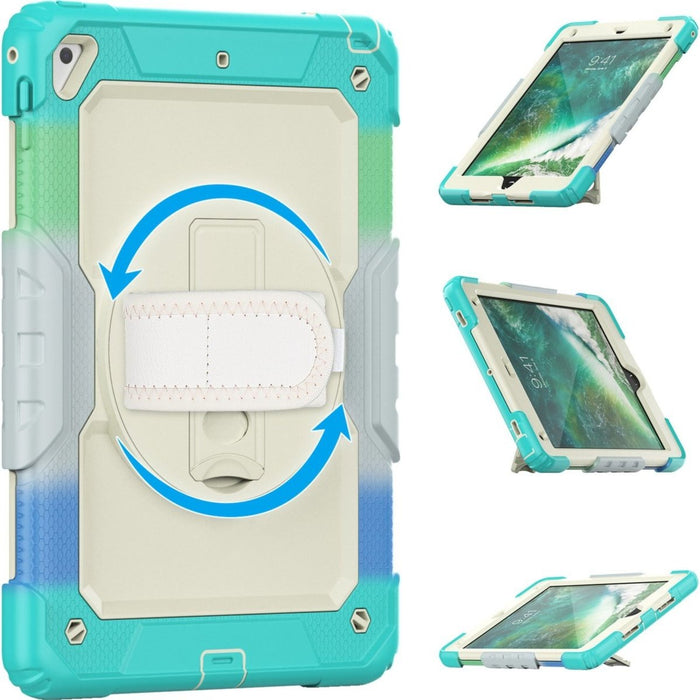 iPad Hoes 2017 / 2018 / Air / Air 2 - Ingebouwde Screenprotector - Apple Pencil Opbergvak - Handvat - Schouderriem - Kinderhoes - iPad Case - Jongens - Schokbestendige iPad Hoesje - Geschikt voor iPad 2017/2018 en iPad Air 1/2 - Tablet Hoezen - Phreeze