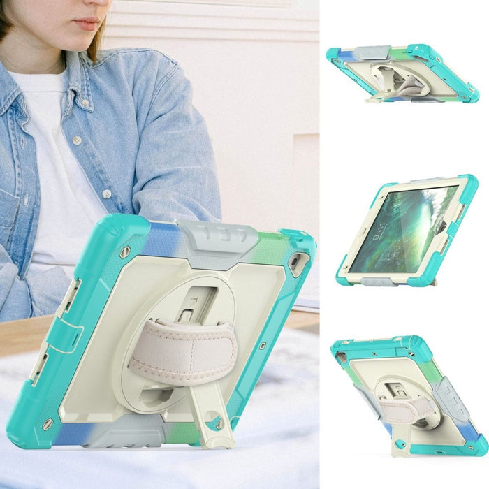 iPad Hoes 2017 / 2018 / Air / Air 2 - Ingebouwde Screenprotector - Apple Pencil Opbergvak - Handvat - Schouderriem - Kinderhoes - iPad Case - Jongens - Schokbestendige iPad Hoesje - Geschikt voor iPad 2017/2018 en iPad Air 1/2 - Tablet Hoezen - Phreeze