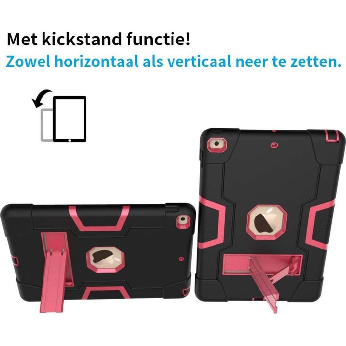 iPad Hoes Geschikt voor Apple iPad 8 (2020) 10.2 inch | Apple iPad 10.2 2020 (10.2 inch) Hoes | iPad 10.2 (2020) Schokbestendige Stevige Hoes | Extreme Bescherming | Apple iPad 10.2 Hoesje | iPad 8 Hoesje | Apple iPad 8 (2020) Case