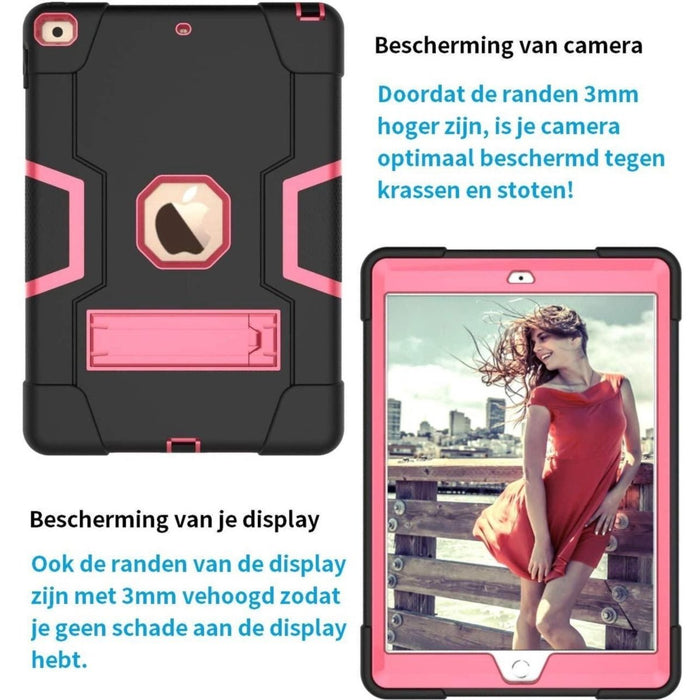 iPad Hoes Geschikt voor Apple iPad 8 (2020) 10.2 inch | Apple iPad 10.2 2020 (10.2 inch) Hoes | iPad 10.2 (2020) Schokbestendige Stevige Hoes | Extreme Bescherming | Apple iPad 10.2 Hoesje | iPad 8 Hoesje | Apple iPad 8 (2020) Case