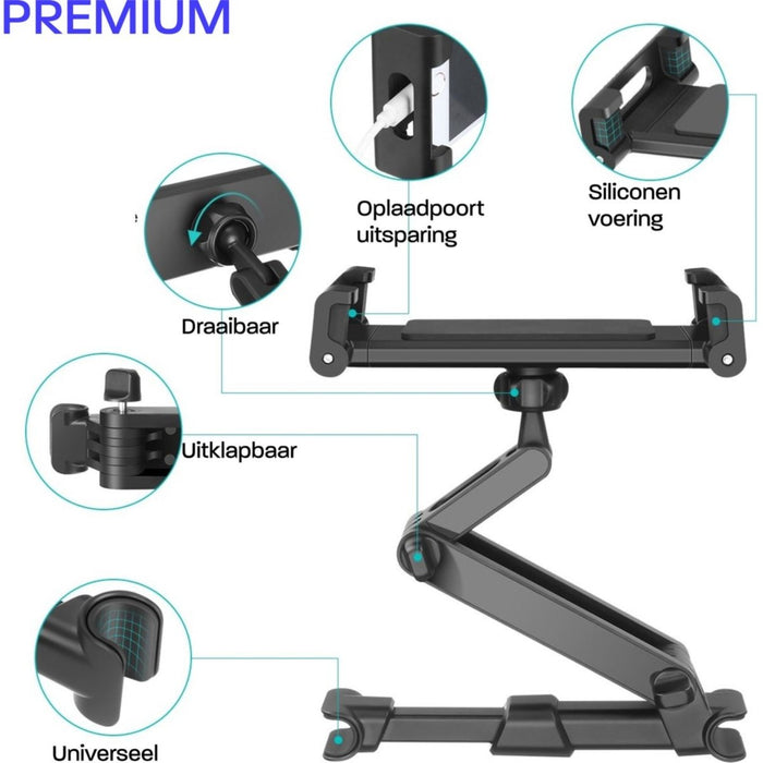 iPad houder - Tablet houder auto hoofdsteun - Nintendo Switch/Telefoonhouder auto