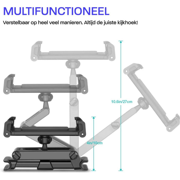 iPad houder - Tablet houder auto hoofdsteun - Nintendo Switch/Telefoonhouder auto