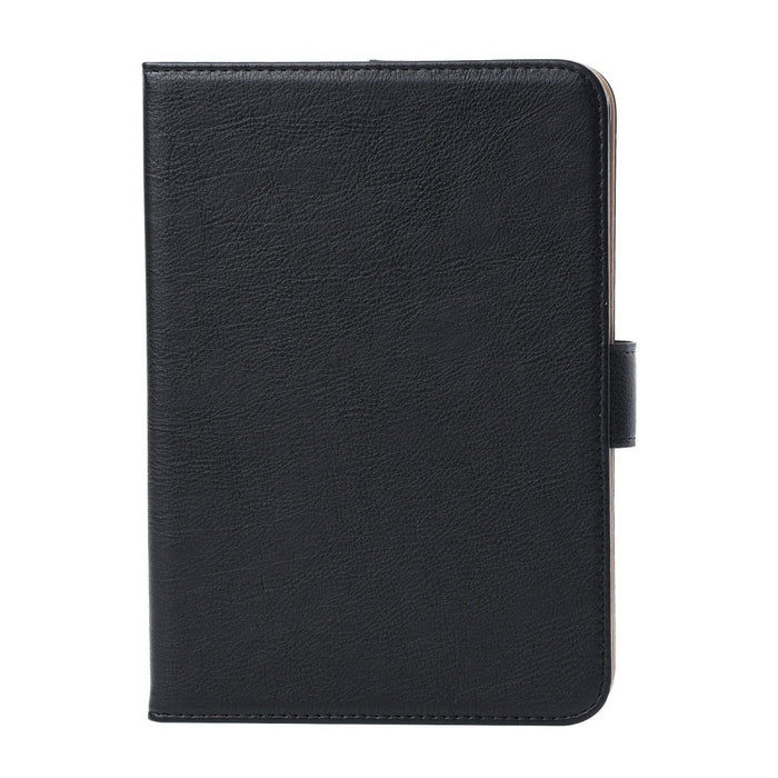 iPad Mini 6 2021 (8.3 inch) Hoes Zwart - Premium Vegan Leer - Apple iPad Mini 2021 Case - Luxe iPad Mini 6 Cover