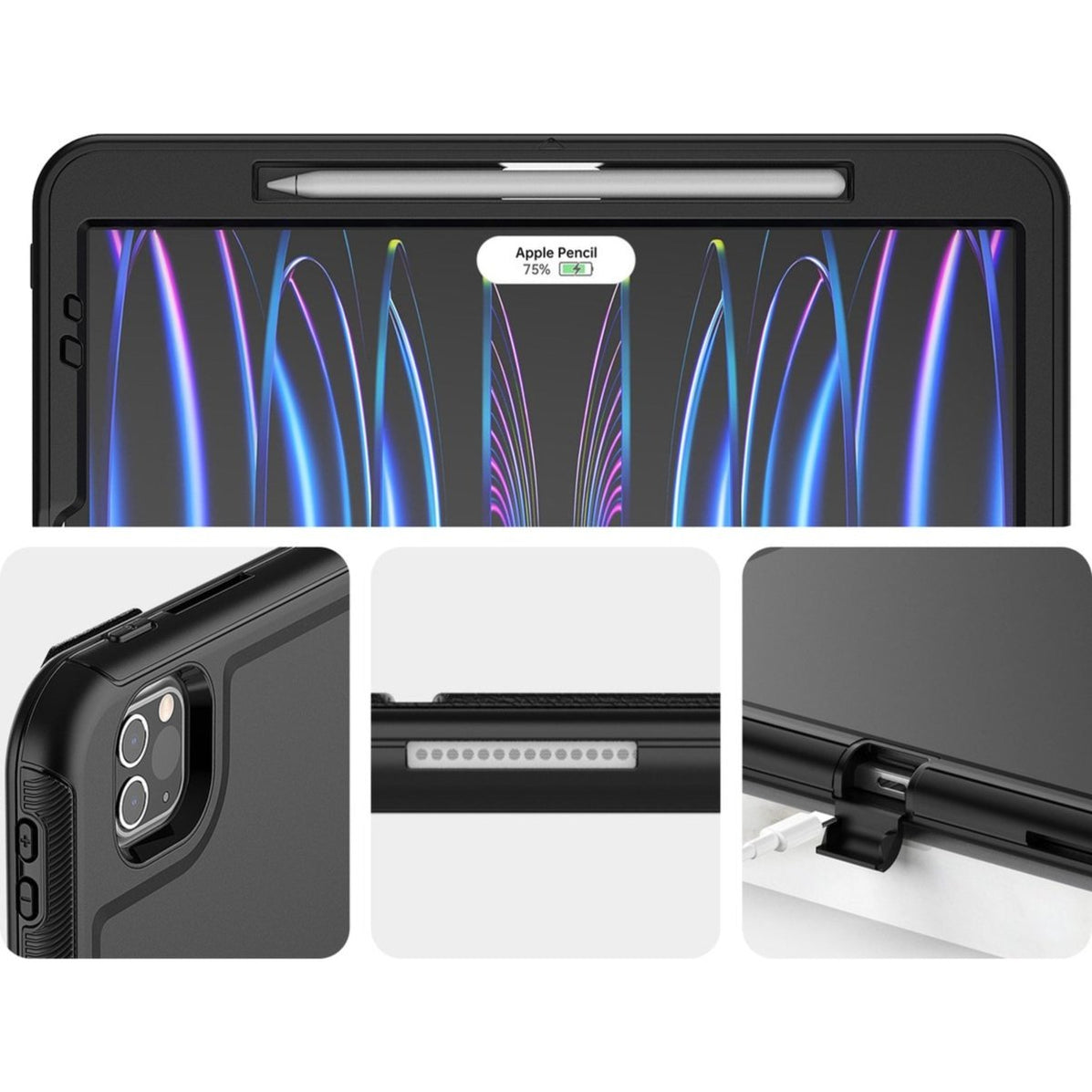 Benazcap Siliconen Hoes Voor Steam Deck, Schokbestendig, Antislip En Botsingsvrije Grip Accessoires Compatibel Met Valve Steam Deck Console Zwart