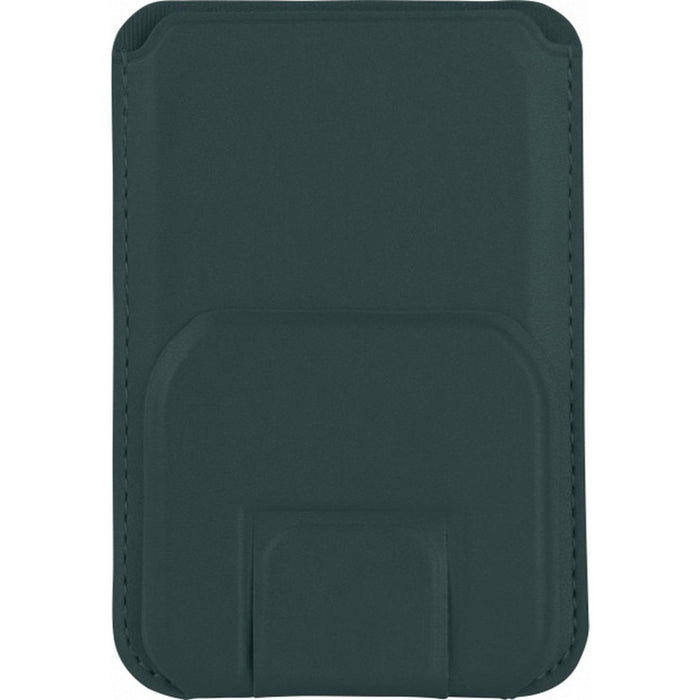 iPhone 12 Pro Hoesje + Kaarthouder - Magnetisch en Standaard - iPhone 12 Pro Hoesje Pasjeshouder met Houder - iPhone 12 Pro Cover Magnetisch - Vegan Leer - Microvezel