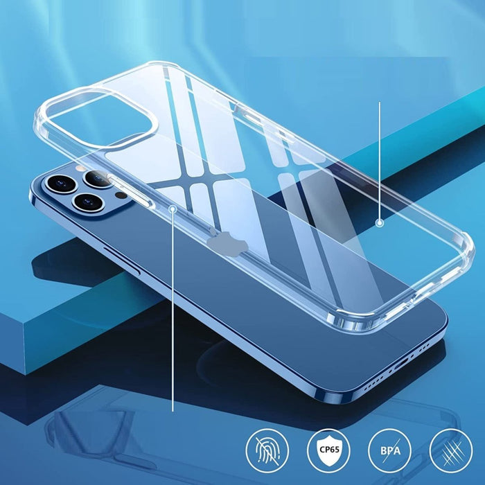 iPhone 14 Pro Hoesje Doorzichtig - UltraHD Transparant Hoesje - MagSafe Compatible - Geschikt voor Apple iPhone 14 Pro