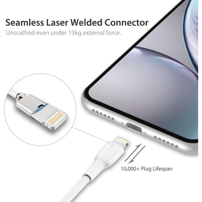 iPhone oplader kabel - 1M - geschikt voor Apple iPhone 6,7,8,X,XS,XR,11,12,Mini,Pro Max - iPhone kabel - iPhone oplaadkabel - iPhone snoertje - iPhone lader