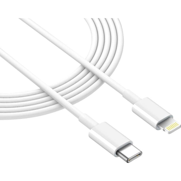 iPhone oplader kabel USB-C naar lightning kabel geschikt voor Apple iPhone 12 (Mini, Pro, Pro Max) - iPhone oplaadkabel - iPhone kabel - Lightningkabels - iPhone 12 oplader - iPhone 12 oplaadkabel