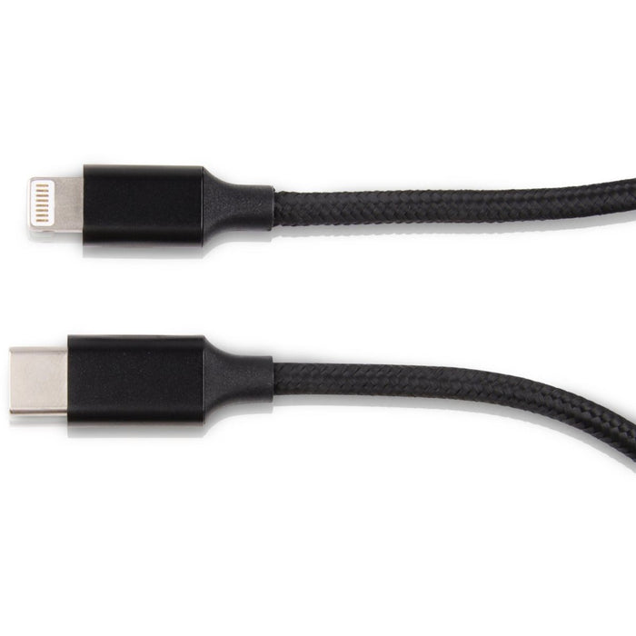 iPhone Snellader incl. 3 meter Lightning USB C Kabel - Apple Oplader USB-C voor o.a. iPhone 13 & iPhone 12 - Zwart