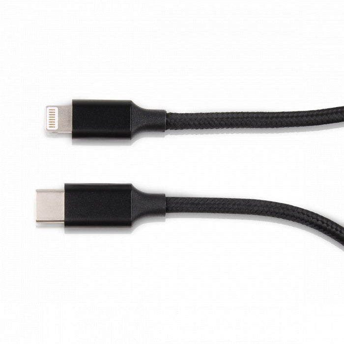 iPhone Snellader incl. 3 meter Lightning USB C Kabel - Apple Oplader USB-C voor o.a. iPhone 13 & iPhone 12 - Zwart