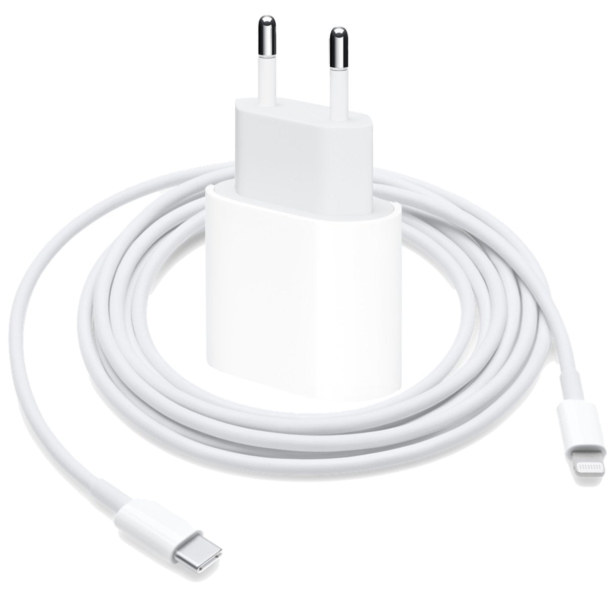 Baseus Compacte Trio Snellader 30W USB/USB-C Adapter Fast Charge Zwart