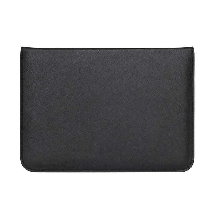 Laptoptas 11 Inch - Vegan Leer - Laptoptas met Standaard en Opbergvak - Laptopstandaard en Sleeve voor Laptops van 11 tot 12 inch voor o.a Microsoft Surface Laptop Go/Pro/Chromebook