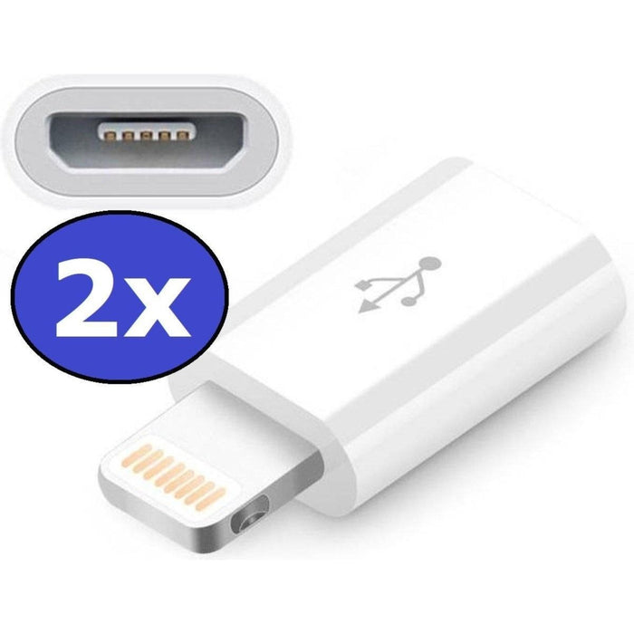 Lightning to Micro USB adapter - Lightning naar Micro USB - OTG Micro USB - OTG Micro USB Adapter iPhone - OTG Micro naar iPhone Lightning