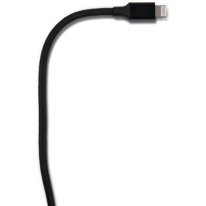 Lightning USB Kabel - iPhone Kabel Kort - Fast Charge - Korte iPhone Kabel - Lightning naar USB - iPhone Oplader Kabel - 30 CM Gevlochten Nylon - Geschikt voor Apple CarPlay, iPhone, iPad, iPod