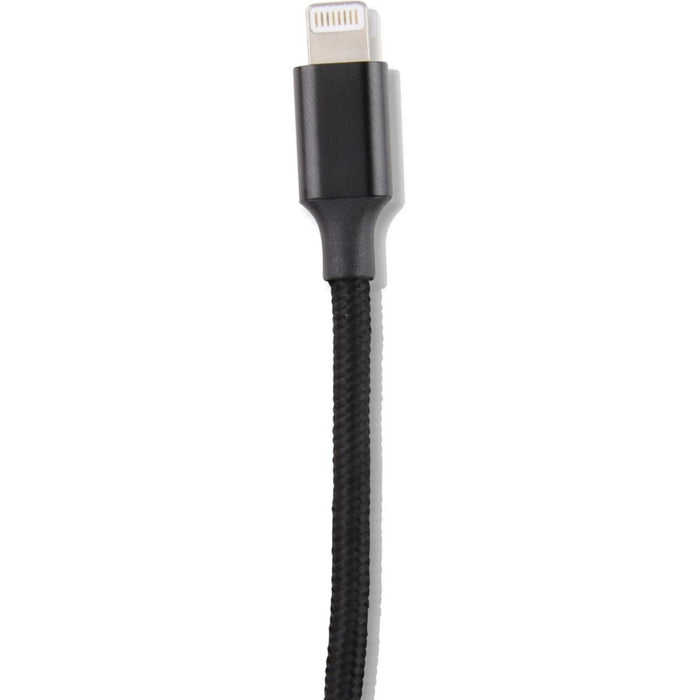 Lightning USB Kabel - iPhone Kabel Kort - Fast Charge - Korte iPhone Kabel - Lightning naar USB - iPhone Oplader Kabel - 30 CM Gevlochten Nylon - Geschikt voor Apple CarPlay, iPhone, iPad, iPod