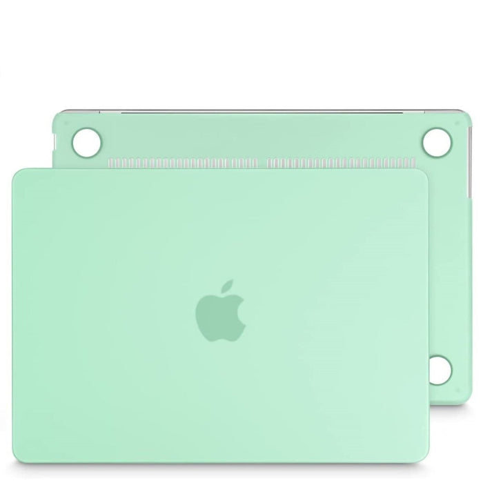 Macbook Air 2022 Hoesje - 13.6 inch - Matte Mint - MacBook Air (M2 Chip) Case - Cover geschikt voor Apple MacBook Air (A2681)