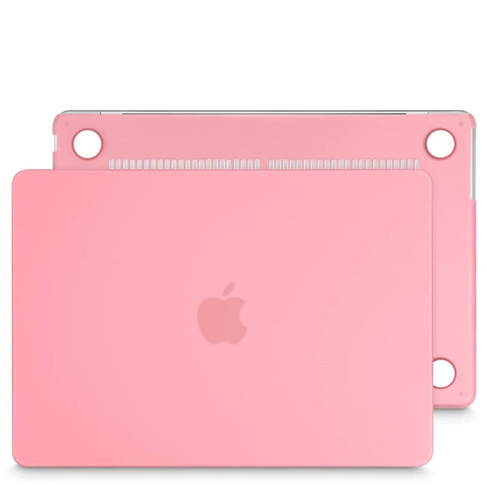 Macbook Air 2022 Hoesje - 13.6 inch - Matte Roze - MacBook Air (M2 Chip) Case - Cover geschikt voor Apple MacBook Air (A2681)