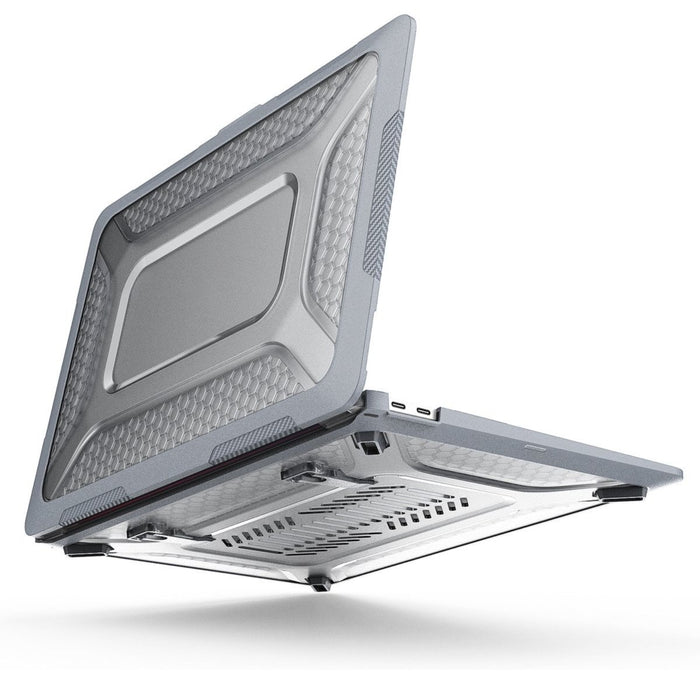 Macbook Air Cover - Doorzichtig Hoesje voor Macbook Air 13 inch 2018 / 2021 - Hardcase Transparant - MacBook Hardcase - Phreeze
