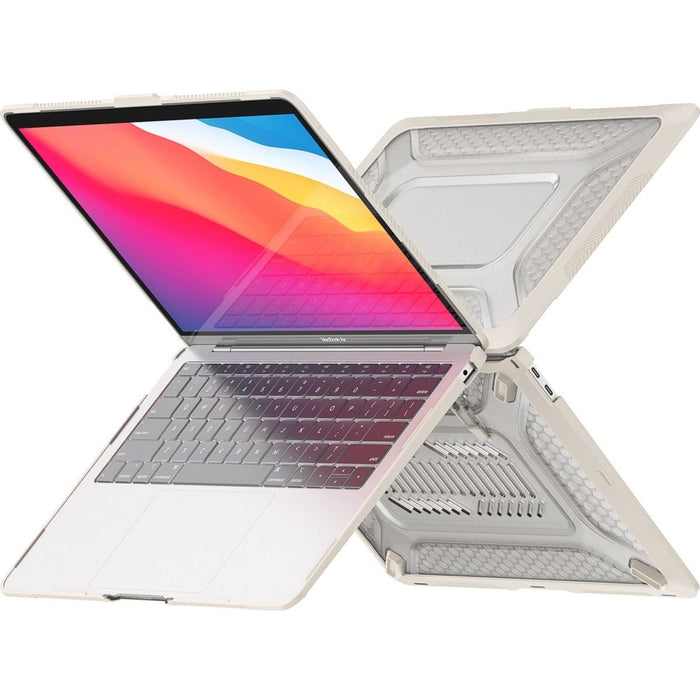 Macbook Air Cover Hoesje 13 inch Transparant - Hardcase Macbook Air 2018 / 2019 / 2020 / 2021 - Macbook Air A1932 / A2179 / A2337 / M1 - MacBook Hardcase - Phreeze