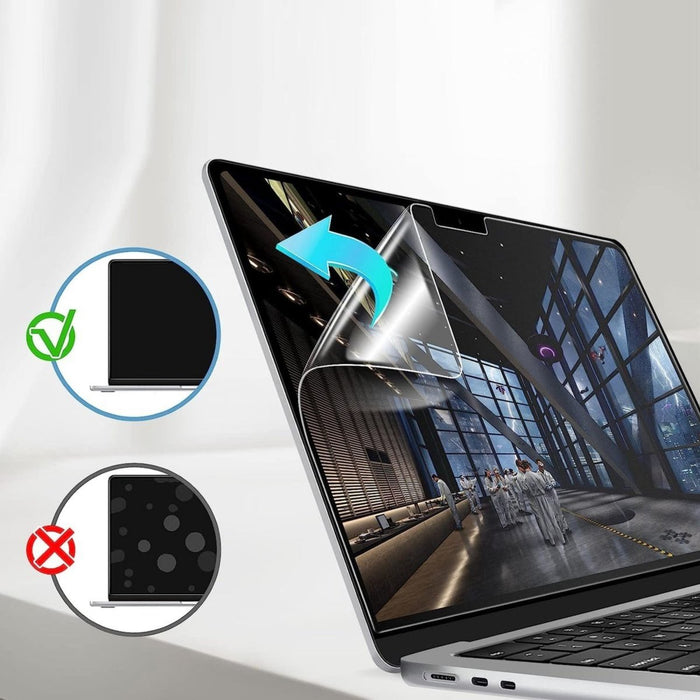 Macbook Air M2 Screenprotector - Beschermglas voor Apple Macbook Air 2022 - 13.6 inch - M2 Chip - Macbook Air Glas Protector - Screenprotectors - Phreeze