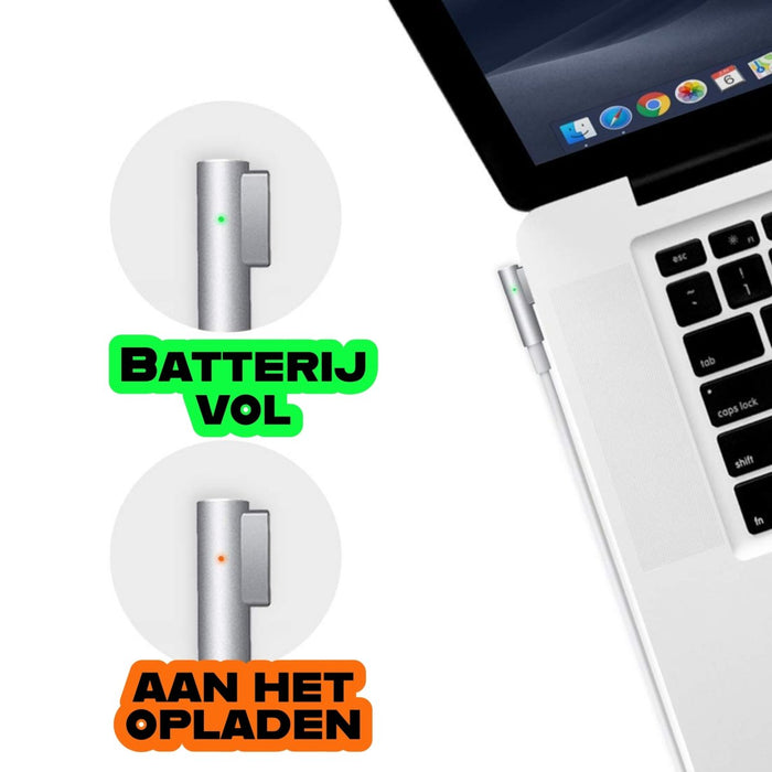 MacBook Oplader MagSafe 1 - 45W - Apple MacBook MagSafe 1 Power Adapter 45 watt A1244 / A1374 - Geschikt voor MacBook Air 11 en 13 inch van 2008 t/m 2011