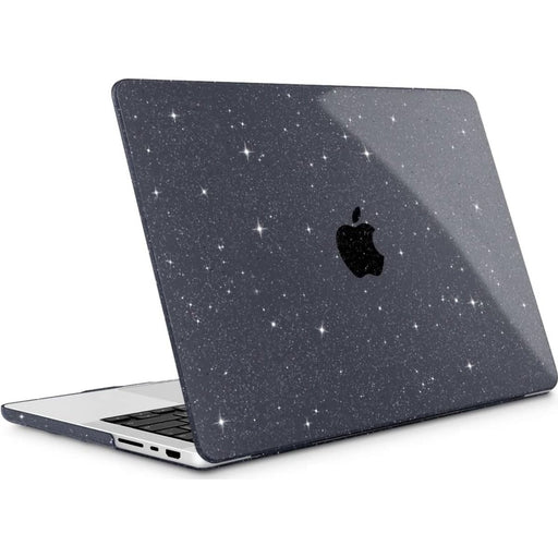 Macbook Pro 14 inch Case - Macbook Pro 14 inch Cover - Macbook Pro M1 (14-inch) A2442 Hardcover Hardcase - Transparant Glitter - MacBook Hardcase - Phreeze