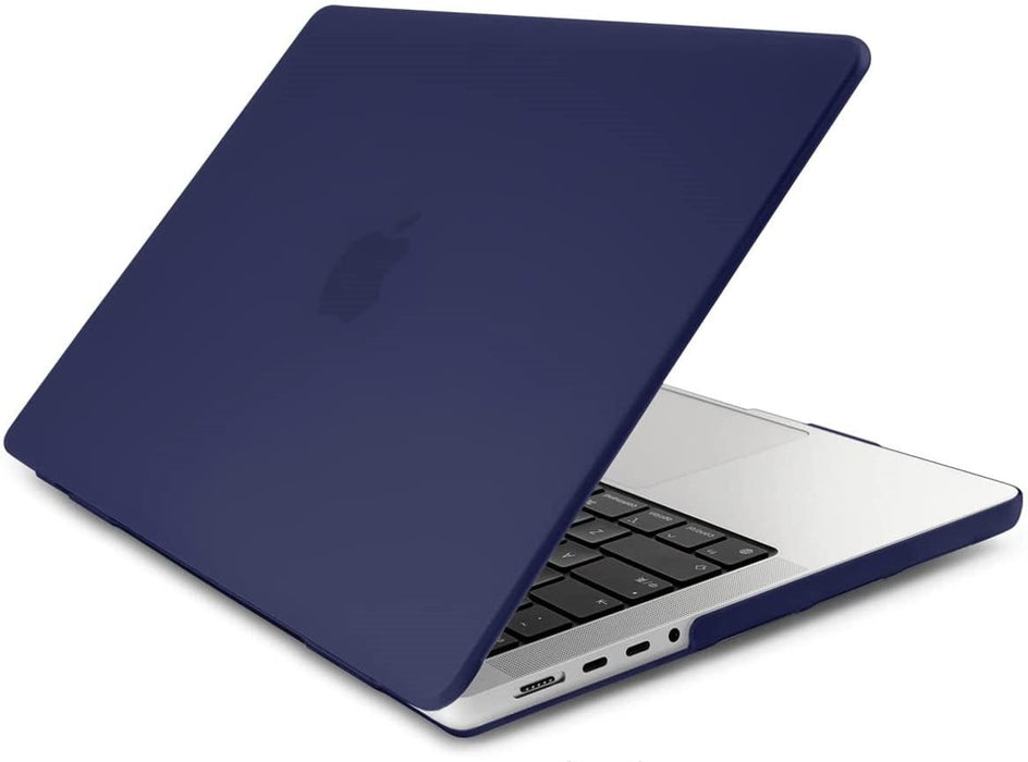 MacBook Pro 16 Inch (2021) Blauw Case | Geschikt voor Apple MacBook Pro 16,2 Inch | MacBook Pro Hard Case Cover | Geschikt voor de nieuwste modellen M1 Pro / M1 Max A2485