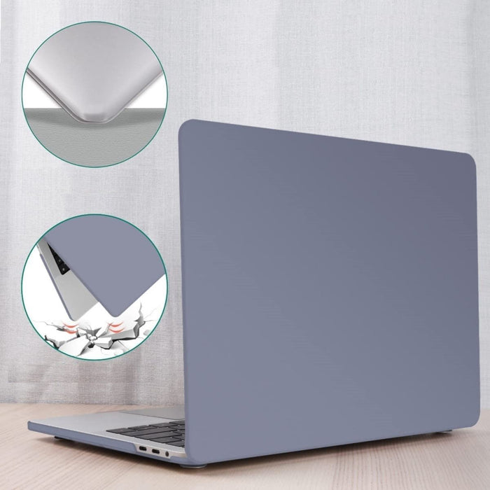 MacBook Pro 16 Inch (2021) Grijs Case | Geschikt voor Apple MacBook Pro 16,2 Inch | MacBook Pro Hard Case Cover | Geschikt voor de nieuwste modellen M1 Pro / M1 Max A2485