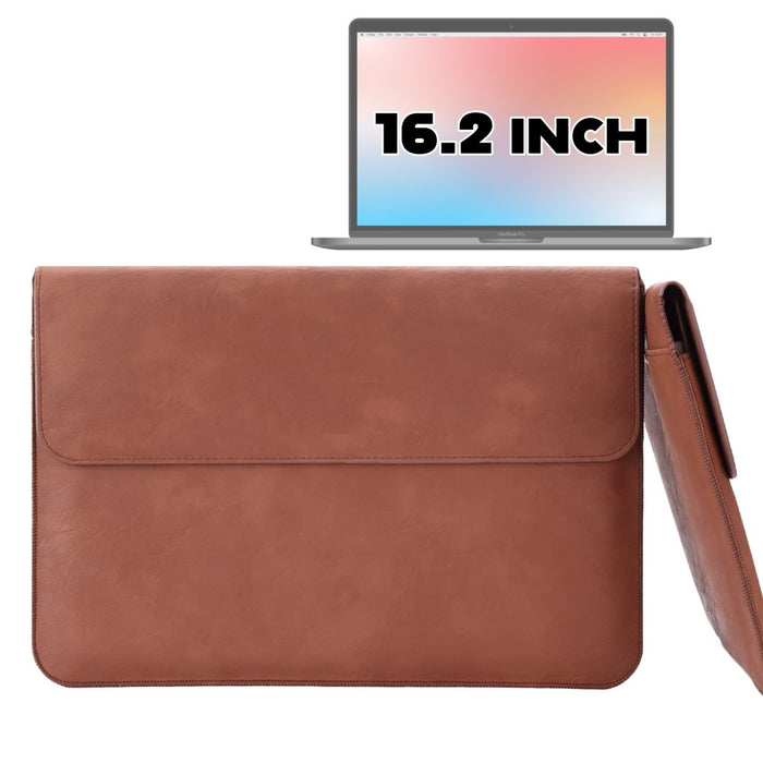 Macbook Pro 16.2 Inch Case Cover Sleeve - Laptoptas met Standaard en Opbergvak voor 16.2 Inch - Laptophoes voor Macbook Pro 16 Inch (2021)