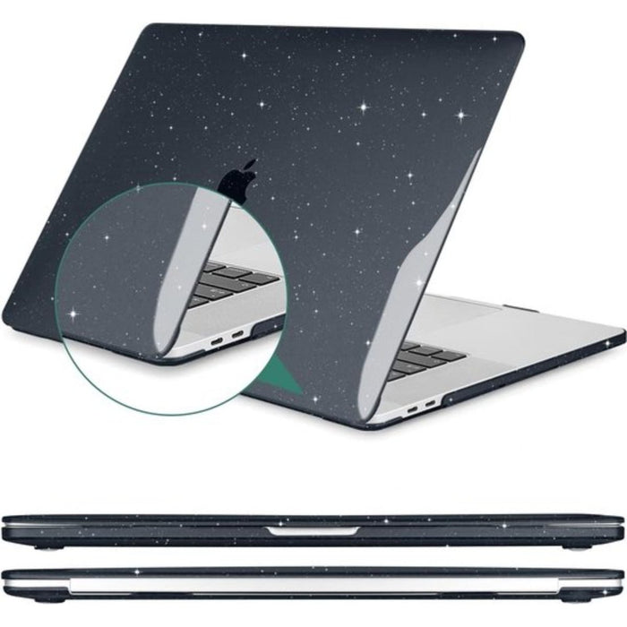 MacBook Pro Hardcover - 13 Inch Case - Hardcase Shock Proof Hoes A1706/A1708/A1989/A2251/A2289/A2338 2020/2021 (M1) Cover - Glitter - MacBook Hardcase - Phreeze