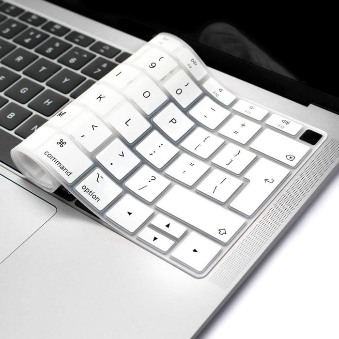 MacBook Toetsenbord Cover voor MacBook Air 2018/2019 - Keyboard Sticker - MacBook Keyboard Beschermer - Geschikt voor Nieuwe Macbook Air A1932 - Siliconen - NL indeling - QWERTY