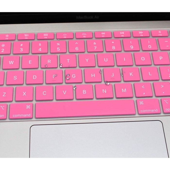 MacBook Toetsenbord Cover voor MacBook Air 2018/2019 - Keyboard Sticker - MacBook Keyboard Beschermer - Geschikt voor Nieuwe Macbook Air A1932 - Siliconen - NL indeling - QWERTY