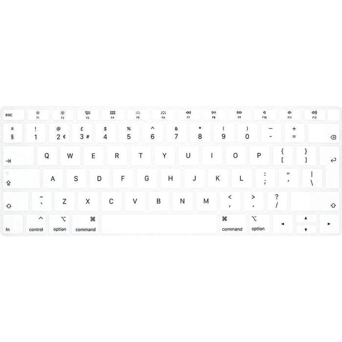 MacBook Toetsenbord Cover voor MacBook Air 2018/2019 - Keyboard Sticker - MacBook Keyboard Beschermer - Geschikt voor Nieuwe Macbook Air A1932 - Siliconen - NL indeling - QWERTY