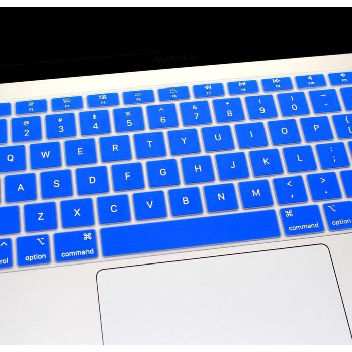 MacBook Toetsenbord Cover voor MacBook Air 2018/2019 - Keyboard Sticker - MacBook Keyboard Beschermer - Geschikt voor Nieuwe Macbook Air A1932 - Siliconen - NL indeling - QWERTY