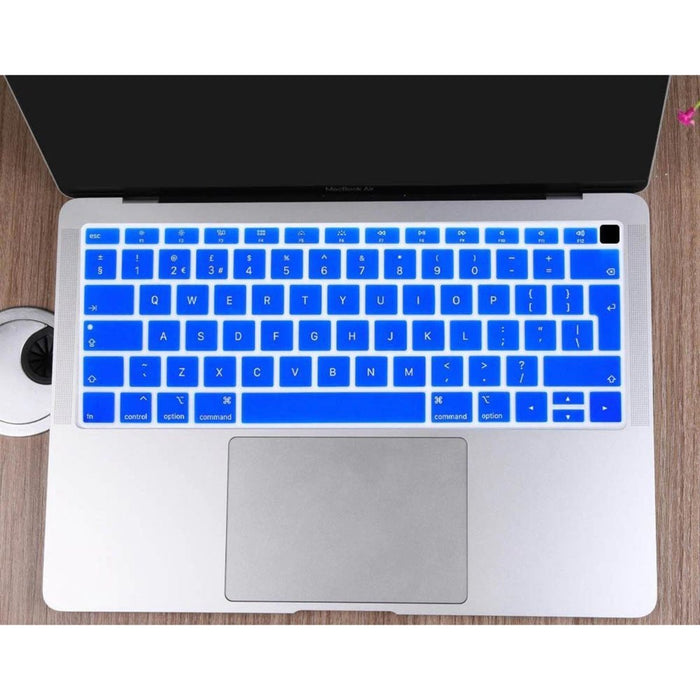 MacBook Toetsenbord Cover voor MacBook Air 2018/2019 - Keyboard Sticker - MacBook Keyboard Beschermer - Geschikt voor Nieuwe Macbook Air A1932 - Siliconen - NL indeling - QWERTY