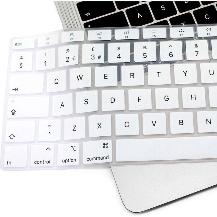 MacBook Toetsenbord Cover voor MacBook Air 2018/2019 - Keyboard Sticker - MacBook Keyboard Beschermer - Geschikt voor Nieuwe Macbook Air A1932 - Siliconen - NL indeling - QWERTY