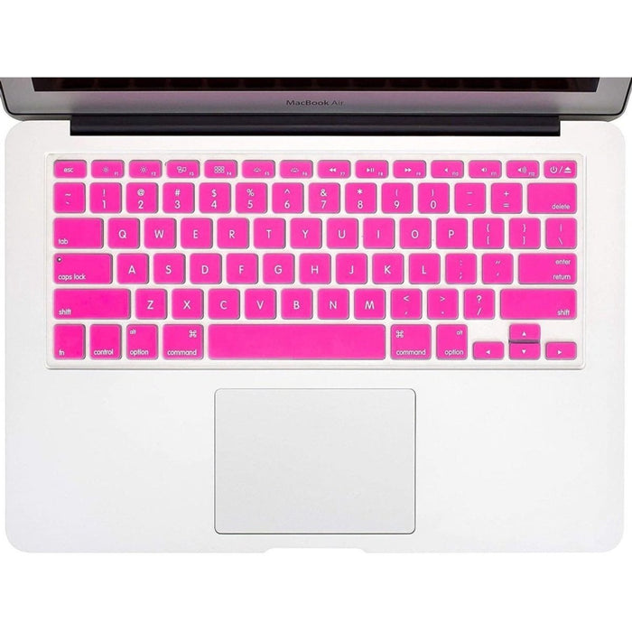 MacBook Toetsenbord Cover voor MacBook Air & Pro - 13 / 15 / 17 inch - Met/zonder Retina display - MacBook Pro 2015 of ouder - MacBook Air 2010 t/m 2017 - Apple Magic Keyboard Cover - Siliconen - Bescherming