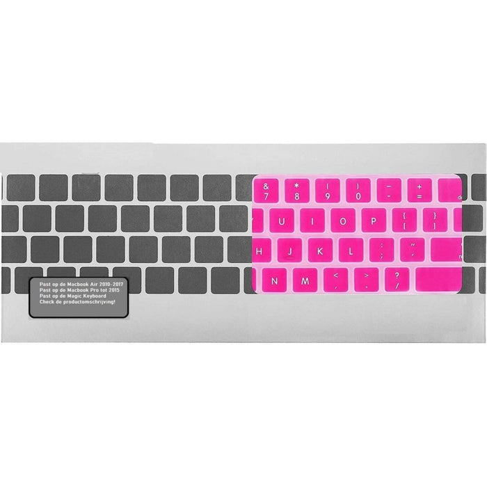 MacBook Toetsenbord Cover voor MacBook Air & Pro - 13 / 15 / 17 inch - Met/zonder Retina display - MacBook Pro 2015 of ouder - MacBook Air 2010 t/m 2017 - Apple Magic Keyboard Cover - Siliconen - Bescherming