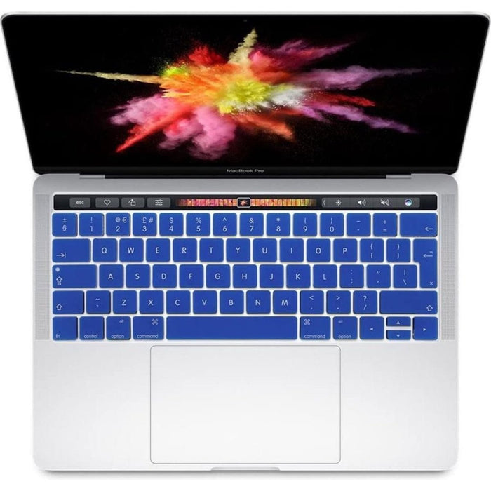 MacBook Toetsenbord Cover voor MacBook Air & Pro met Touch Bar - 13 en 15 inch - 2016 / 2017 / 2018 / 2019 / A2159 / A1989 / A1990 / A1706 / A1707